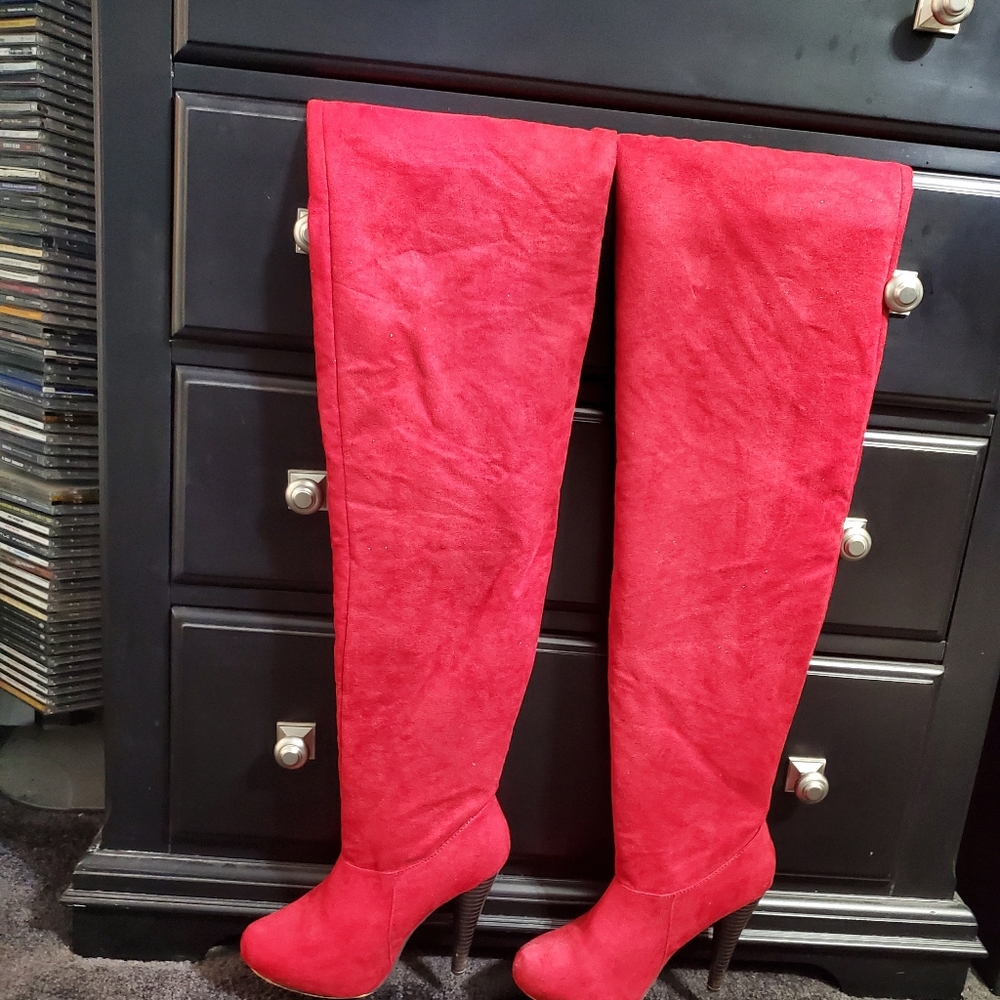 Red boots
